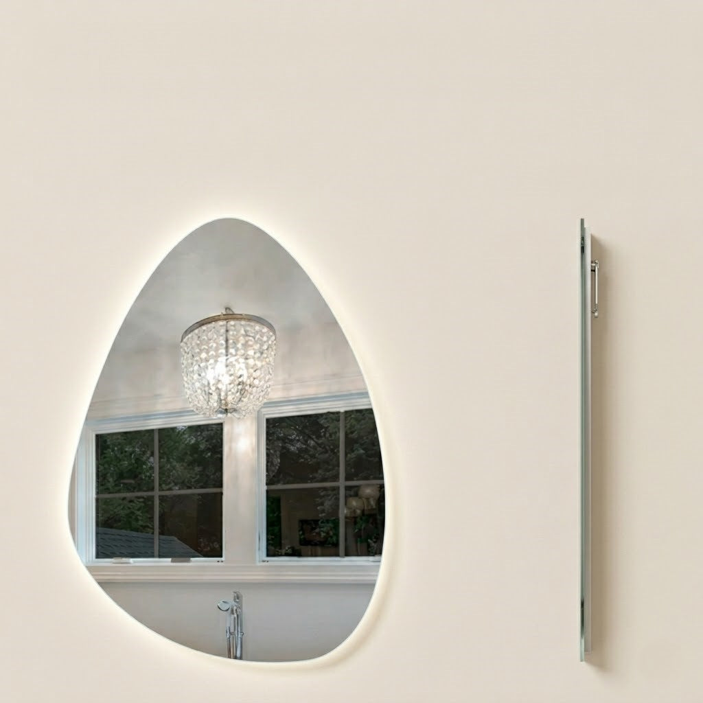 Miroir Salle de Bain LED Design – Éclairage Réglable & Anti-Buée