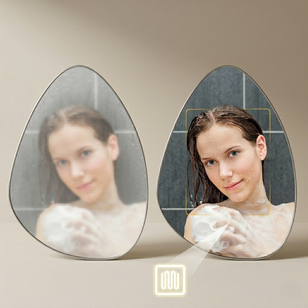Miroir Salle de Bain LED Design – Éclairage Réglable & Anti-Buée