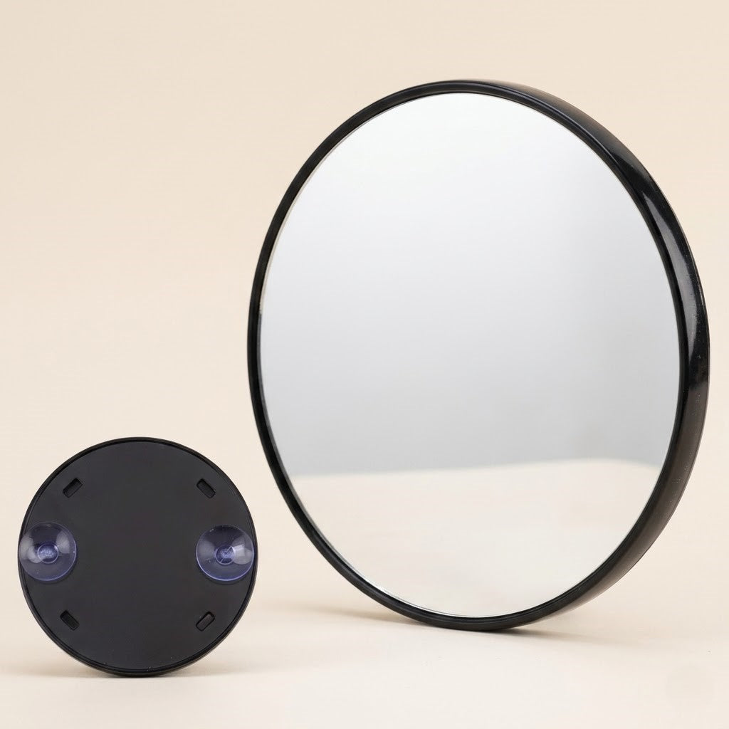 Miroir Grossissant Ventouse X5 X10 X15 – Idéal Maquillage & Douche