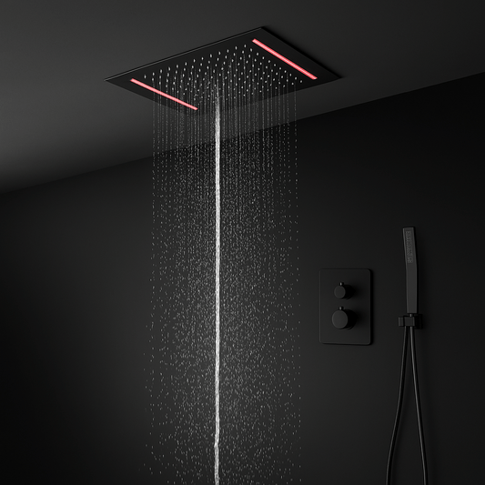 Colonne de Douche Encastrable Plafond LED
