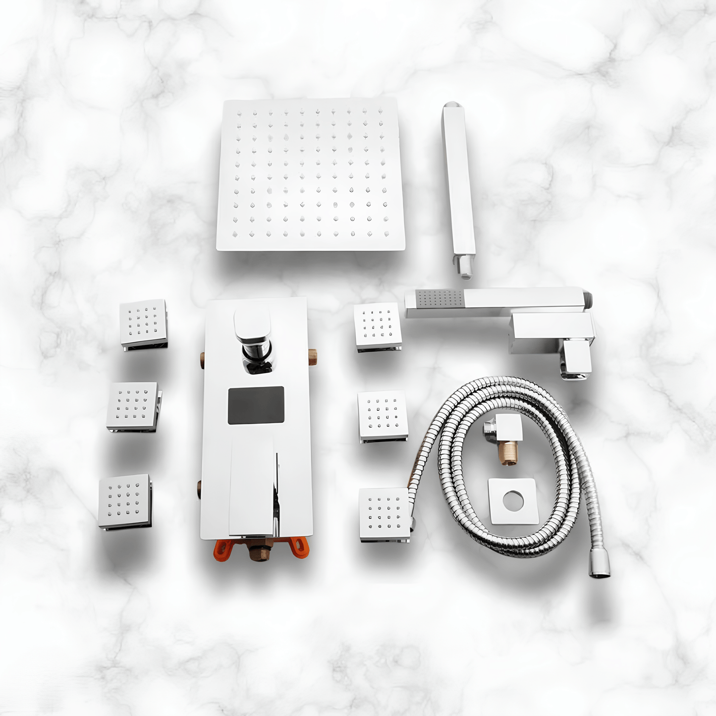 Colonne de Douche Hydromassante LED