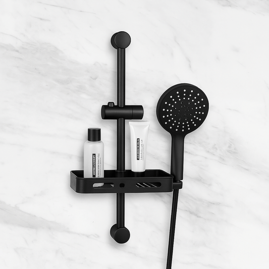 Colonne de Douche Noire Acier Inox