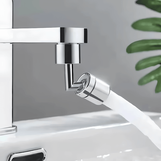 Extension robinet 720° rotatif – Adaptateur anti-éclaboussures