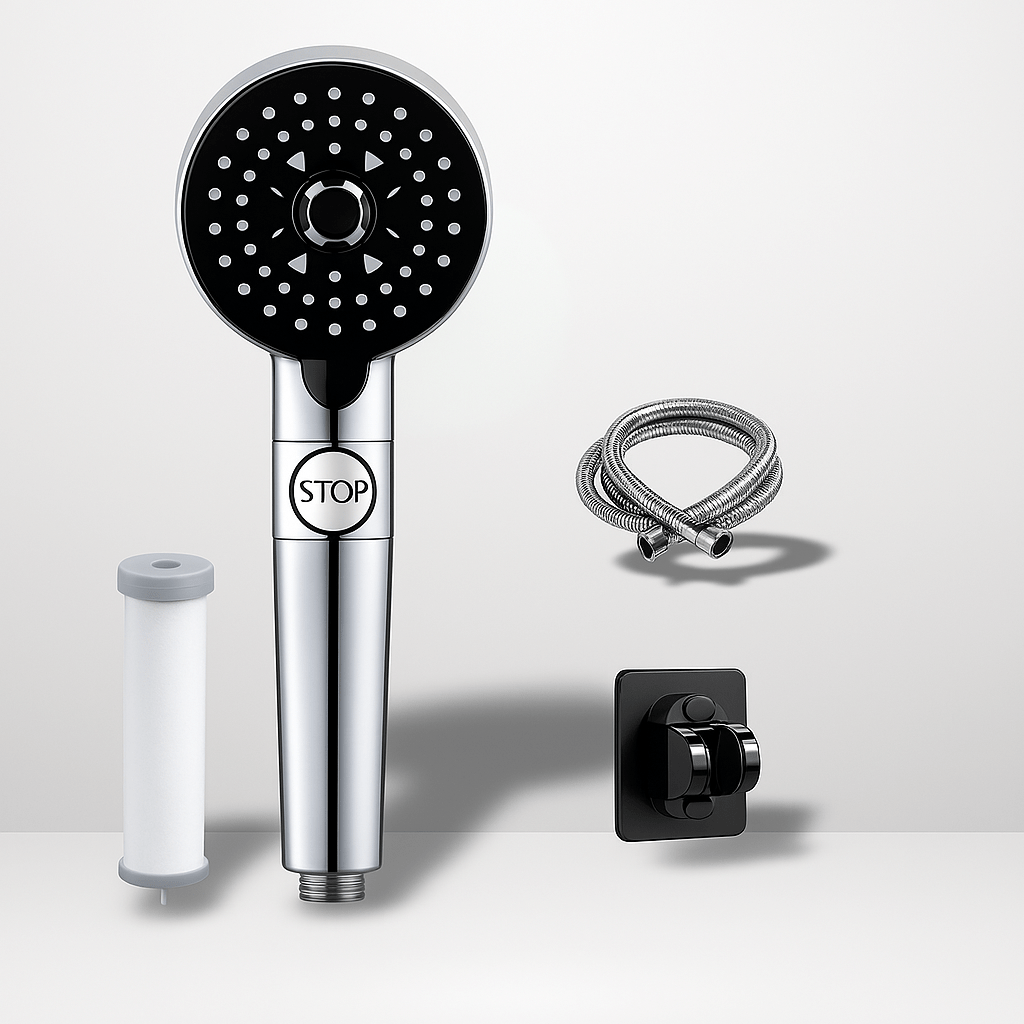 Pommeau de Douche Anti-Calcaire 