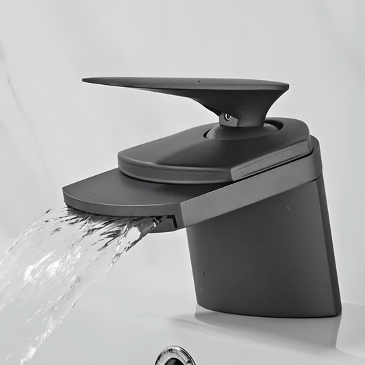 Robinet cascade doré – Robinet de lavabo en laiton poli