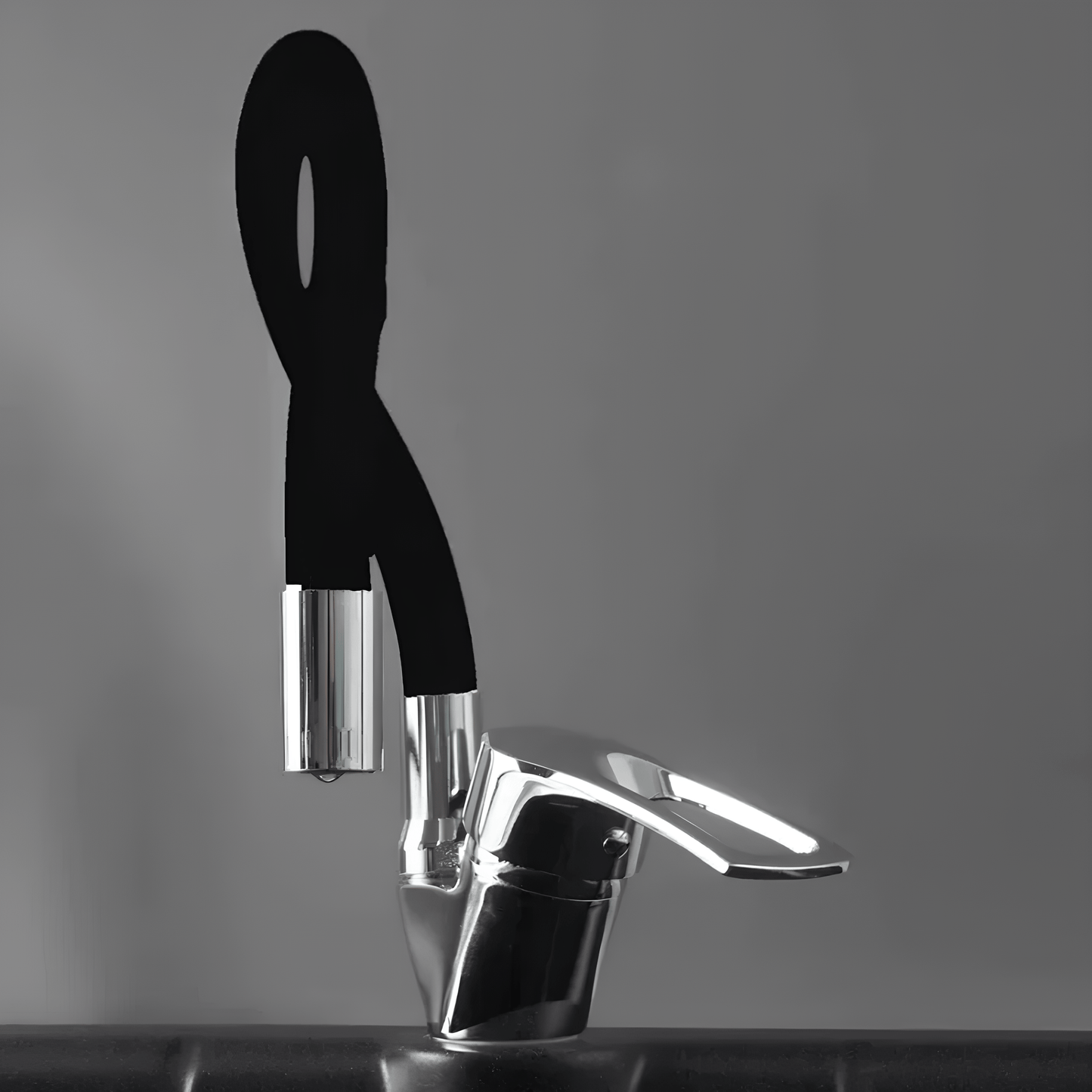 Robinet cuisine bec silicone orientable – mitigeur eau chaude et froide