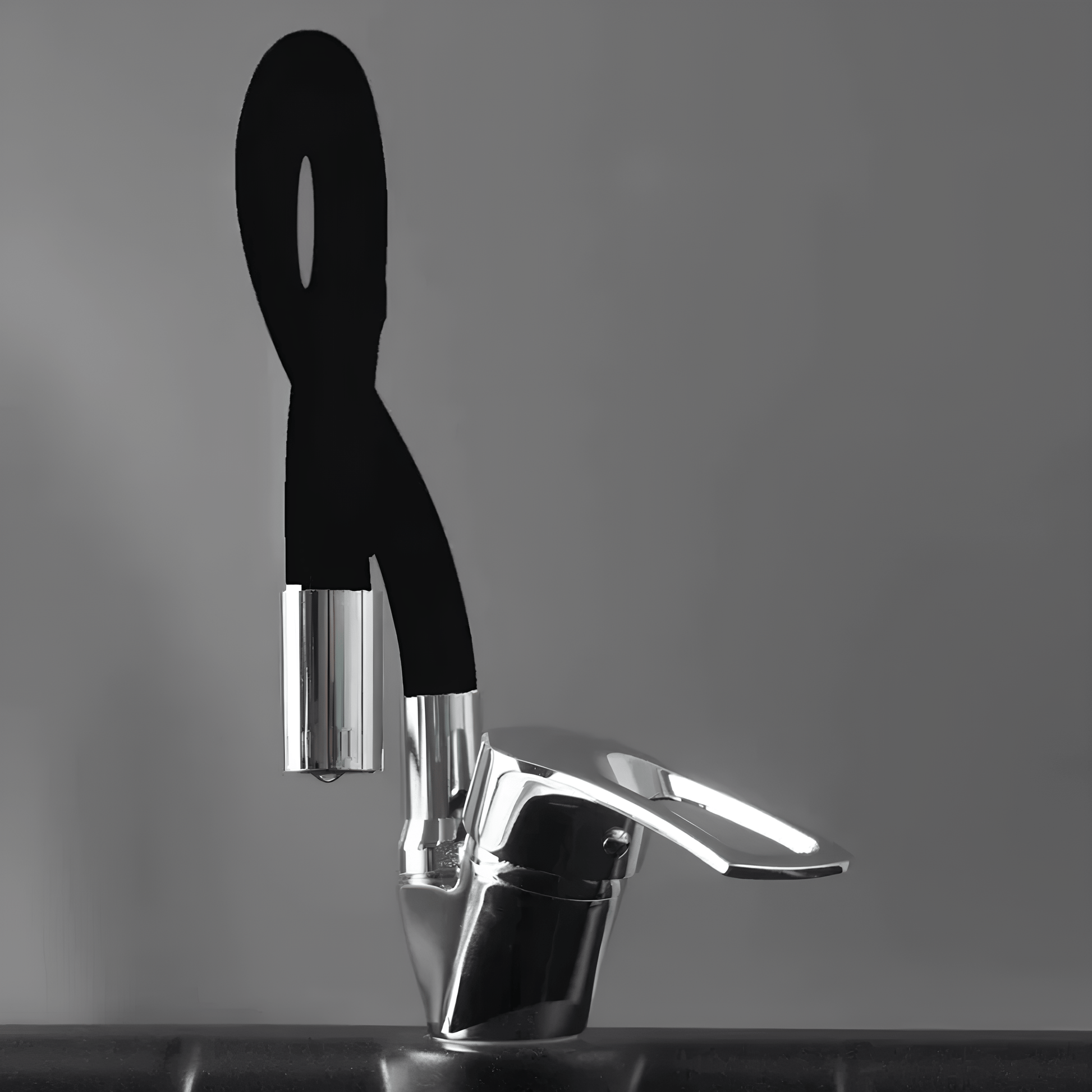 Robinet cuisine bec silicone orientable – mitigeur eau chaude et froide