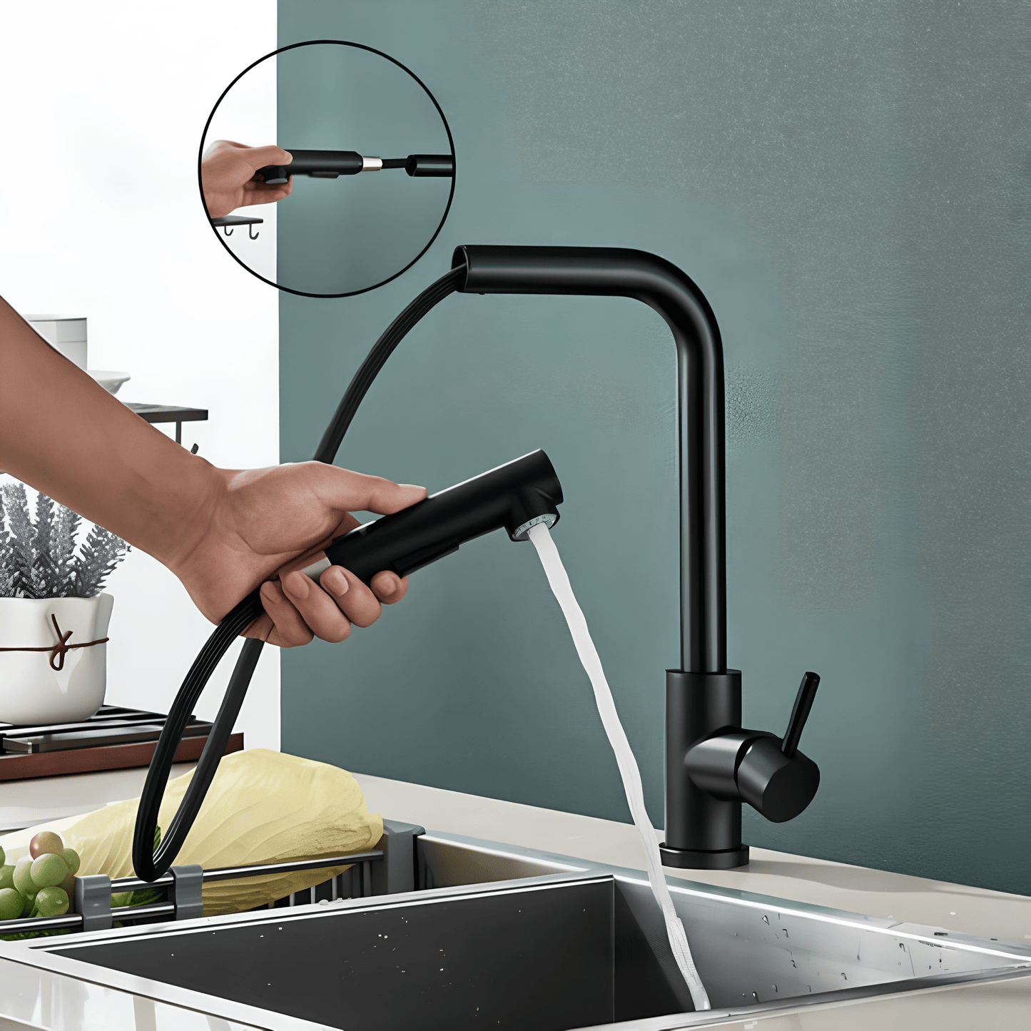 Robinet de cuisine