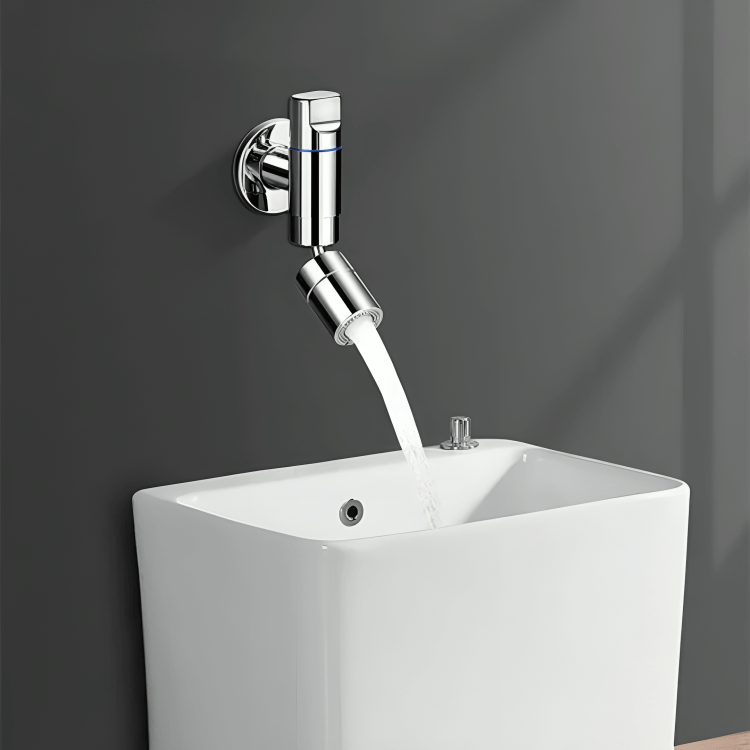 Robinet mural salle de bain – eau froide uniquement