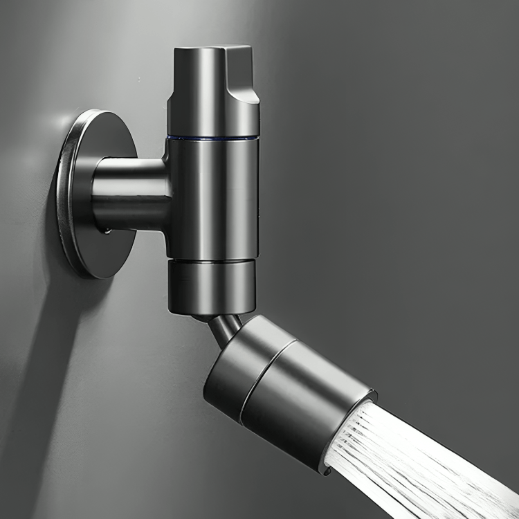 Robinet mural salle de bain – eau froide uniquement