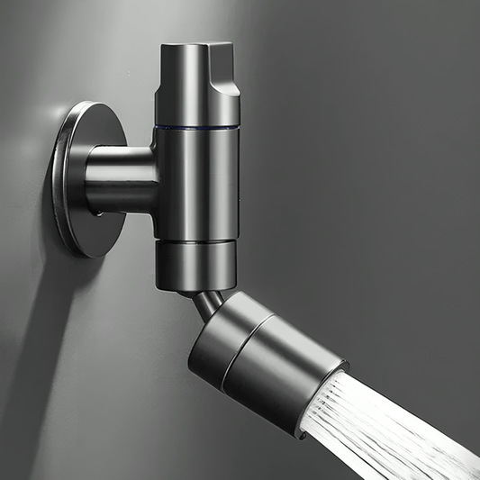Robinet mural salle de bain – eau froide uniquement